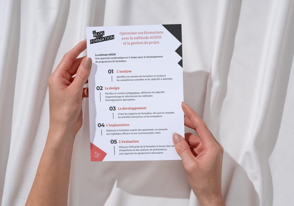 Infographie : Addie et Gestion de projet - Le Blog de la Formation