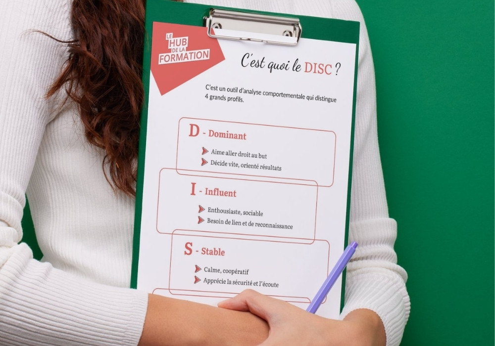 Infographie : la méthode DISC - Le Blog de la Formation
